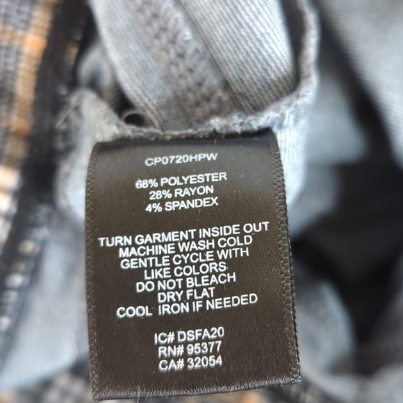 Sanctuary x Anthropologie Plaid Carnaby Kick Crop Pull on Pants - Picture 13 of 13